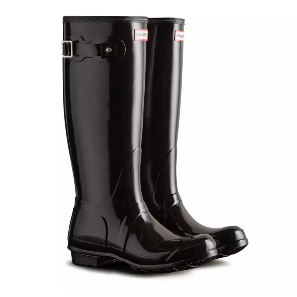 Hunter Women's Original Tall Gloss Rain Boots [SIZE 10]